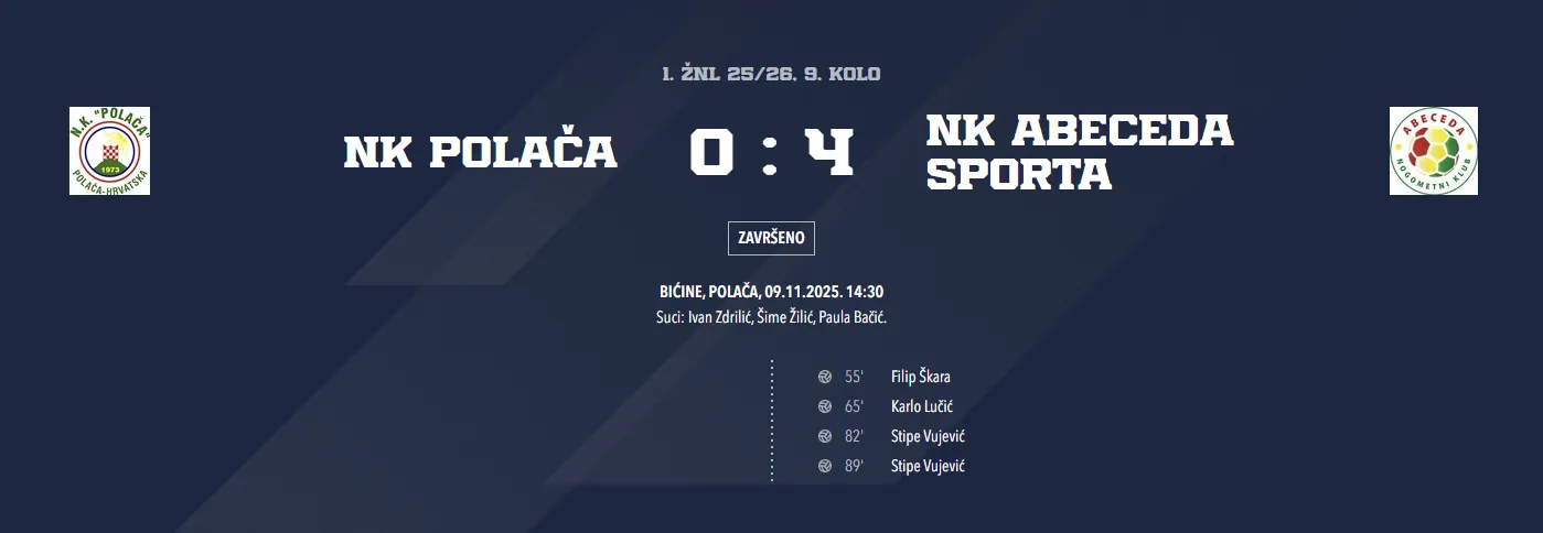 NK Polača - NK Abeceda sporta