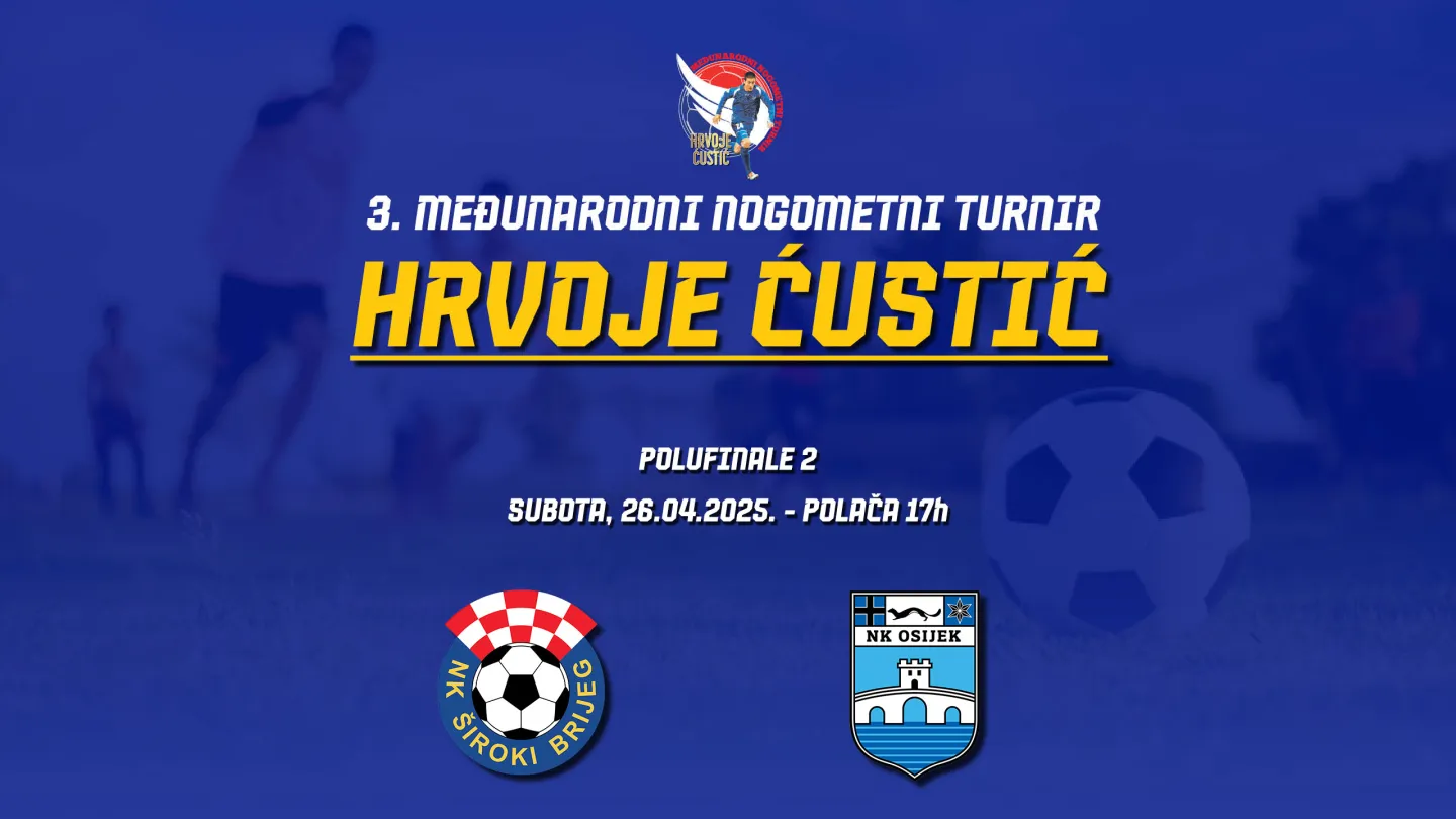 NK ŠIROKI BRIJEG - NK OSIJEK